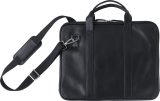 Vue 1 de Sac pour ordinateur portable Michael | Cuir véritable
