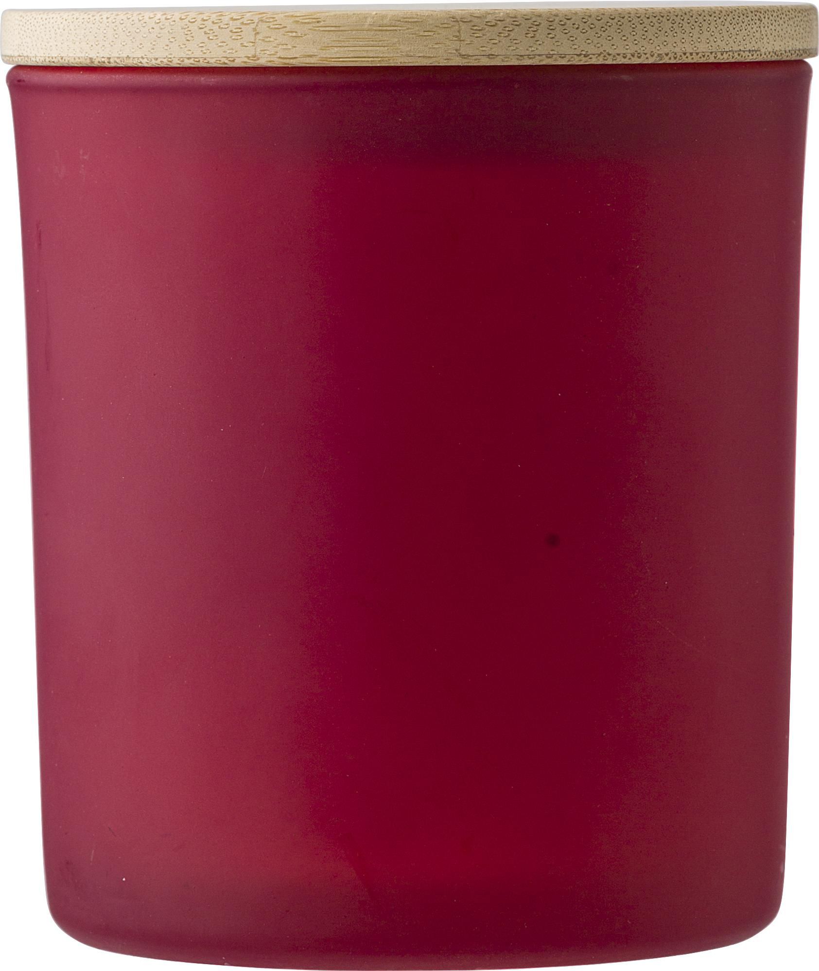 Bougie en verre Lucas | Cire végétale | 200 g