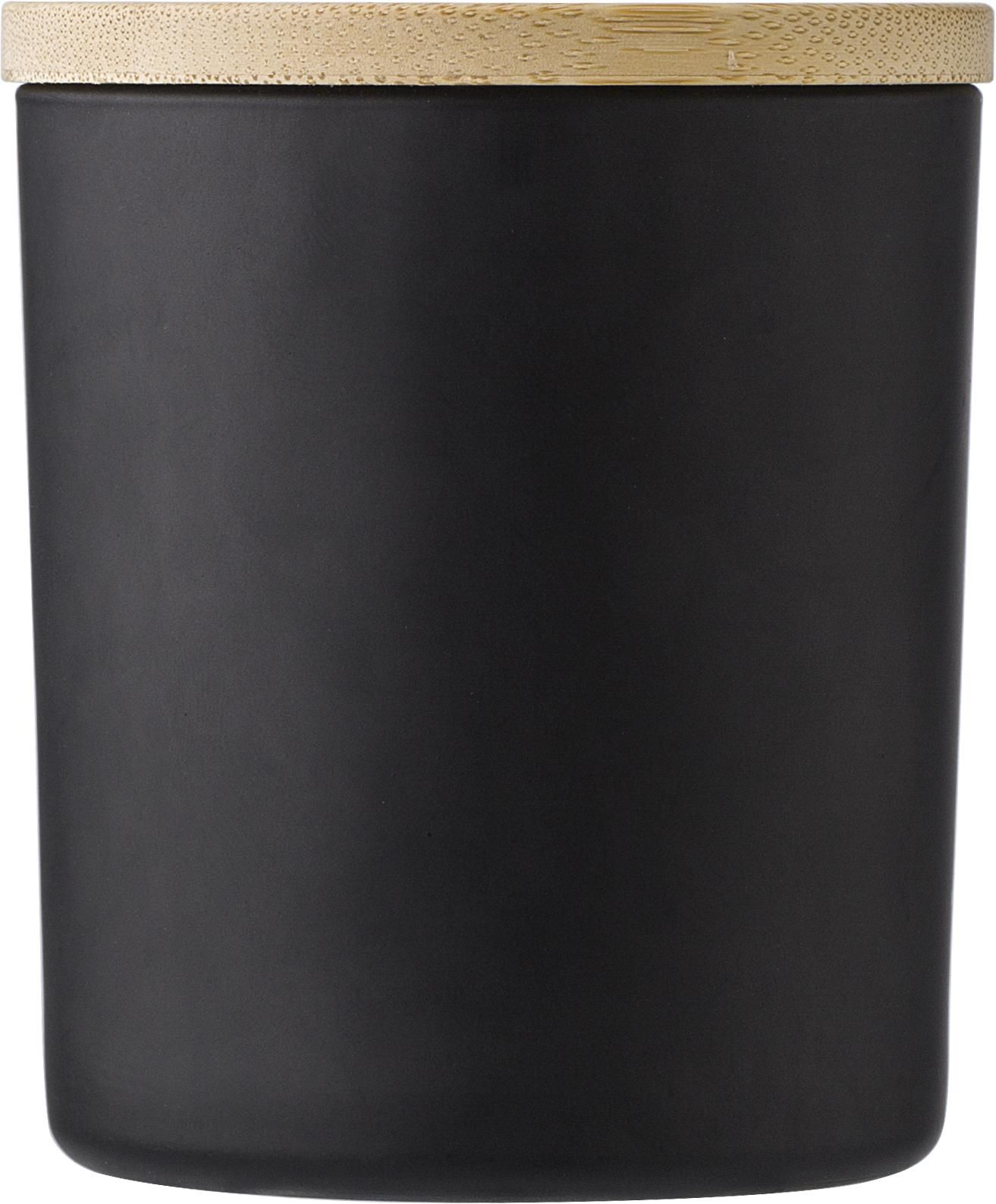 Bougie Josiah | Verre avec couvercle bambou | Cire de soja | 280 g