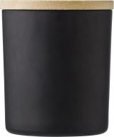 Vue 1 de Bougie Josiah | Verre avec couvercle bambou | Cire de soja | 280 g