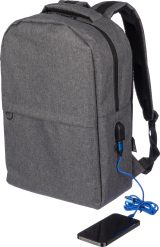 Vue 3 de Sac à dos pour ordinateur Henrik | Port USB