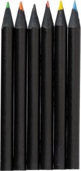 Vue 6 de Crayons de couleur Holger | 6 pièces