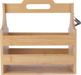 Vue 1 de Porte-bouteilles Hans | Bambou | Avec décapsuleur