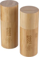 Vue 13 de Set de moulins à sel et poivre Christine | Bambou | 2 pcs