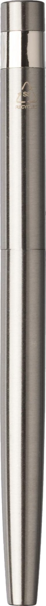 Vue 4 de Set d'écriture Fritz | Inox | Stylo bille twist et rollerball