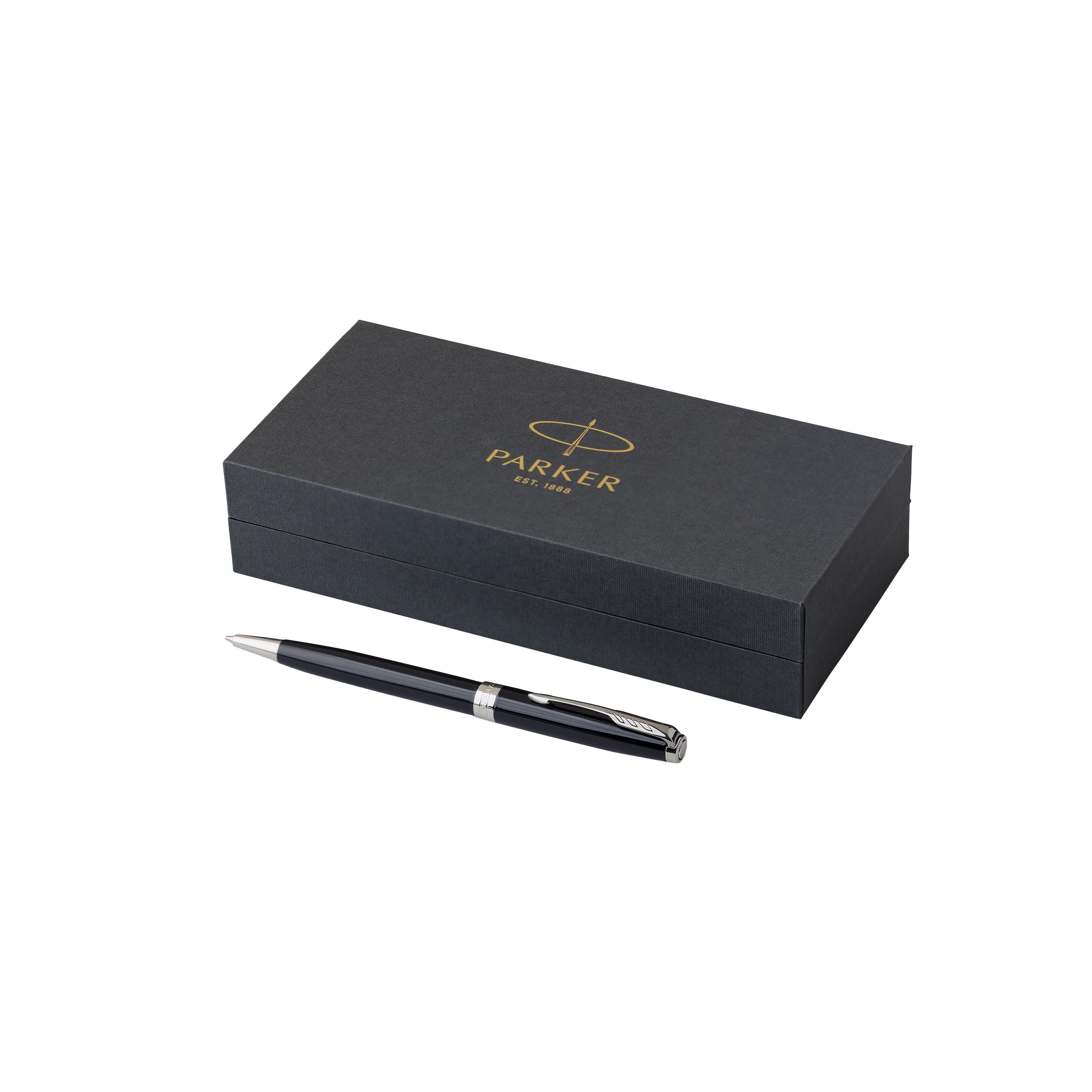 Parker Sonnet stylo bille | Finitions chromées