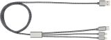 Vue 1 de BrandCharger câble de charge Trident 2+ | 3-en-1