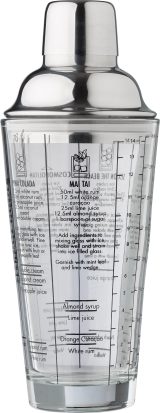 Vue 1 de Shaker à cocktail Adela | Verre | 400 ml