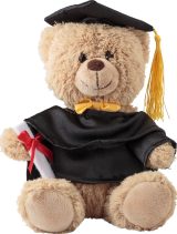 Vue 1 de Peluche Magnus | Ours de remise de diplôme