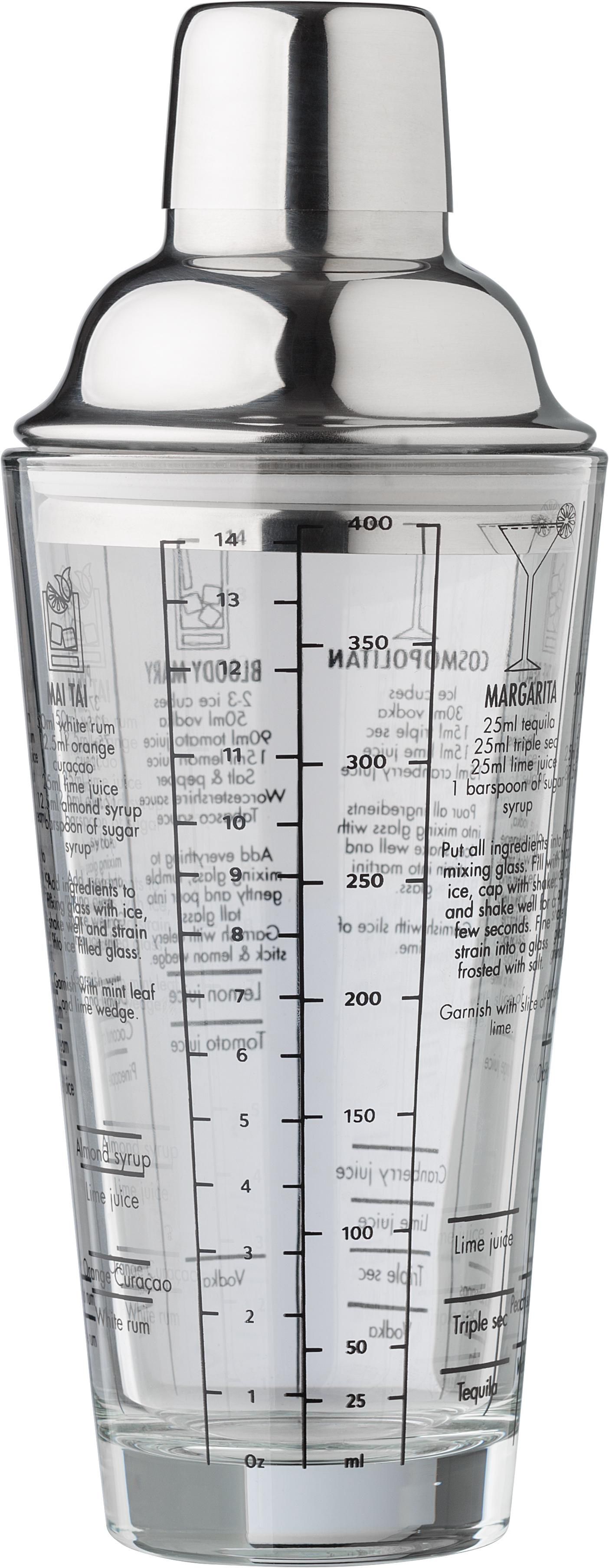 Shaker à cocktail Adela | Verre | 400 ml