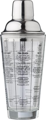 Vue 7 de Shaker à cocktail Adela | Verre | 400 ml