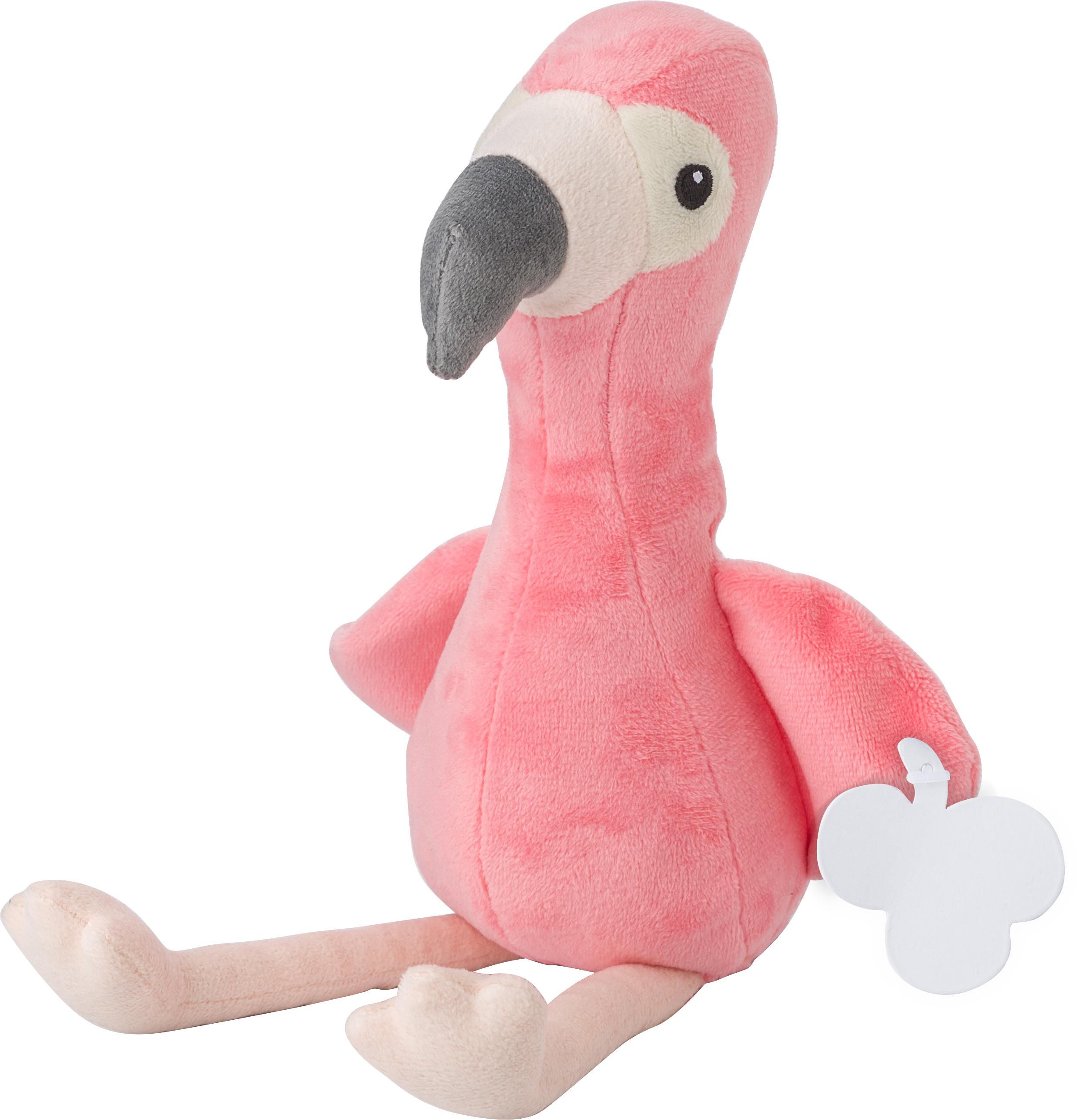 Flamant rose en peluche Alicia | 18 cm
