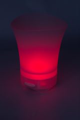 Vue 10 de Seau à glace avec enceinte Annabel | Plastique | 5W | Sans fil