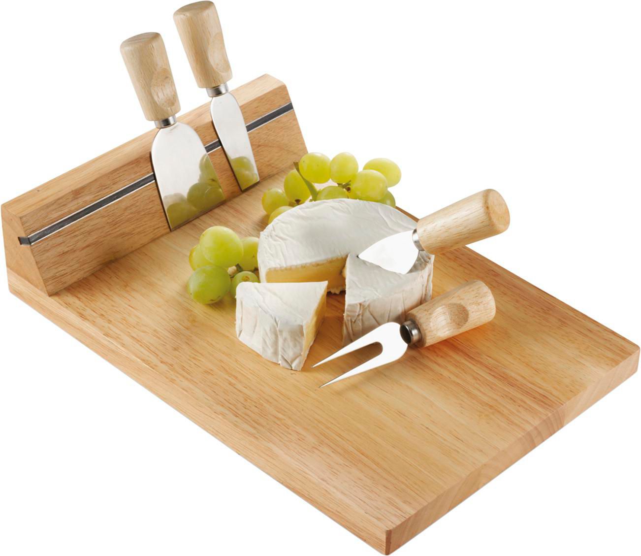 Plateau à fromages Arlo | Bambou | 4 pcs