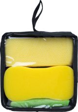 Vue 1 de Kit de lavage auto Aaliyah | Polyester | 3 pièces