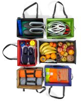 Vue 5 de Organiseur de voiture Remi | Non-tissé | Pliable | 24 l