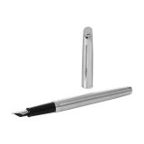 Vue 3 de Waterman Hemisphere stylo plume | Acier inoxydable
