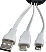 Vue 7 de Câble de charge Pilar | 3-in-1