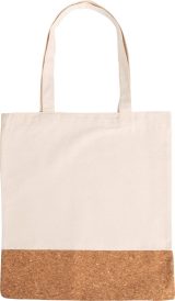 Vue 6 de Sac de courses Dalia | Coton | Détail en liège
