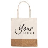Vue 9 de Sac de courses Dalia | Coton | Détail en liège