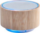 Vue 3 de Enceinte Sharon | Boîtier bambou | Sans fil