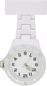 Vue 3 de Montre infirmière Simone | Plastique | Épingle