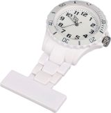 Vue 4 de Montre infirmière Simone | Plastique | Épingle