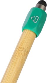 Vue 5 de Stylo à bille Fenn | Bambou | Spinner