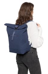 Vue 4 de Sac à dos Thaddeus | Rabat roulé | 15 l