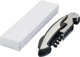 Vue 4 de Couteau de sommelier Rosaura | Inox | Tire-bouchon à 5 anneaux
