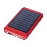 Vue 5 de Power bank Tycho | Aluminium | Solaire | 4 000 mAh