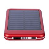 Vue 6 de Power bank Tycho | Aluminium | Solaire | 4 000 mAh