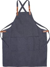 Vue 2 de Tablier Greg | Denim