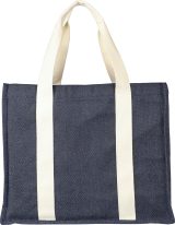 Vue 1 de Sac shopping Gretchen | Denim | 19 l