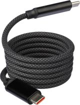 Vue 2 de Câble de charge Janet | Nylon | Magnétique | USB-C