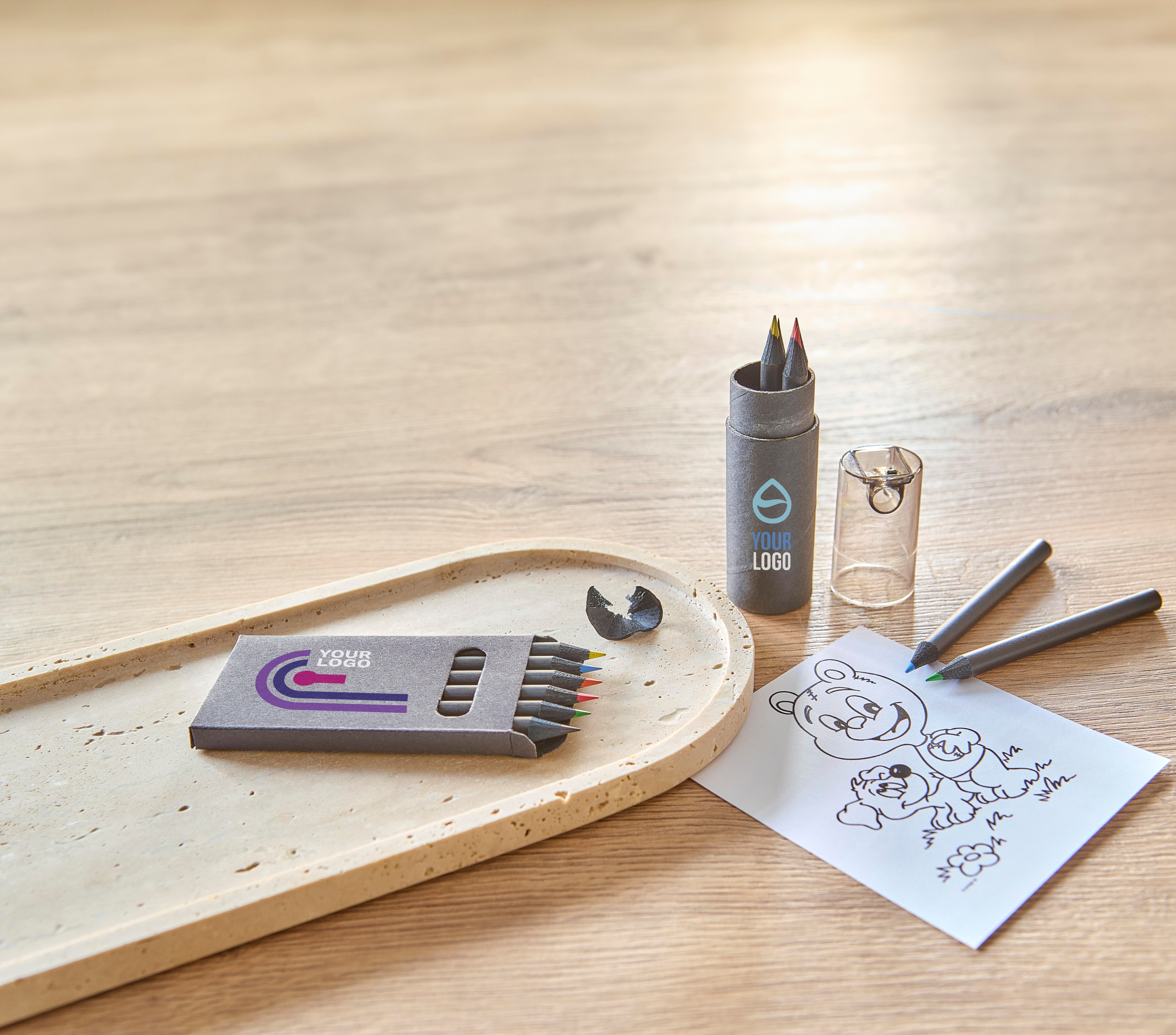 Vue 6 de Crayons de couleur Beate | 6 pièces