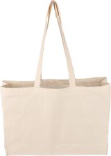 Vue 2 de Sac shopping Imogen | Coton OEKO-TEX | 220 g/m²