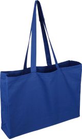 Vue 4 de Sac de courses Isaac | Coton | Soufflet 10 cm
