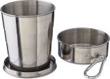 Vue 7 de Tasse pliable Annette | Inox 304 | 220 ml