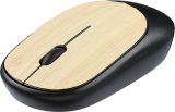 Vue 3 de Souris sans fil Eileen | Détails bambou