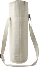 Vue 3 de Sac isotherme pour bouteille Eugene | Coton | 1,5 l