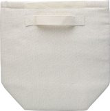 Vue 2 de Sac isotherme Faith | Coton 220 g/m² | Rabat roulé