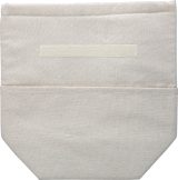 Vue 6 de Sac isotherme Faith | Coton 220 g/m² | Rabat roulé