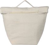 Vue 8 de Sac isotherme Faith | Coton 220 g/m² | Rabat roulé
