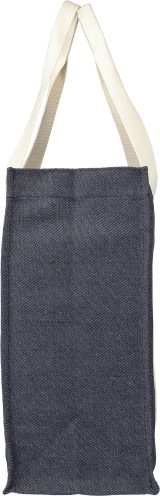 Vue 2 de Sac shopping Gretchen | Denim | 19 l