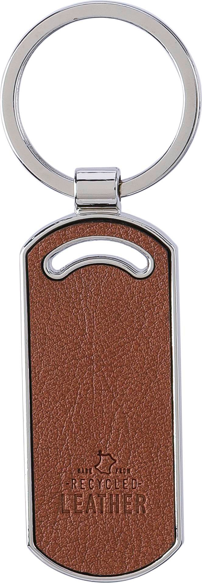 Porte-clés Jill | Cuir | Ovale