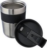 Vue 7 de Mug isotherme Keith | Inox | 300 ml | Grip en silicone