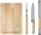 Vue 12 de Set barbecue Kathleen | Inox | 4 pcs | Pochette polyester