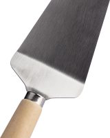 Vue 10 de Planche à pizza Vale | Bambou | Avec coupe-pizza et spatule