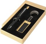 Vue 4 de Coffret cadeau Zaid | Stylo à bille et porte-clés